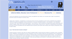Desktop Screenshot of educanin.ch