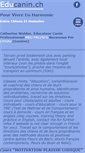 Mobile Screenshot of educanin.ch