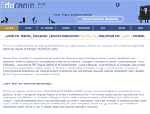 Tablet Screenshot of educanin.ch