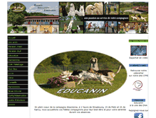 Tablet Screenshot of educanin.fr